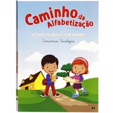 Livro Caminho Da Alfabetização Cartilha De Apoio Escolar = 96pgs = Minha Primeira Cartilha
