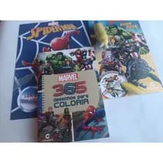 Livro Para Colorir 365 Desenhos para colorir Marvel =Vingadores, H. Aranha e Guardiões da Galáxia