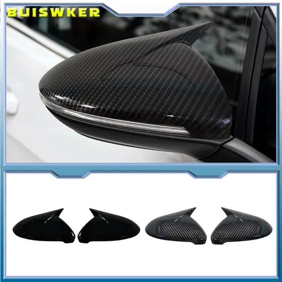 Tampa Do Espelho Retrovisor Lateral Asa Capa Para VW Golf 7 MK7 MK7.5 GTI R GTE GTD 2014-2019 Substituição
