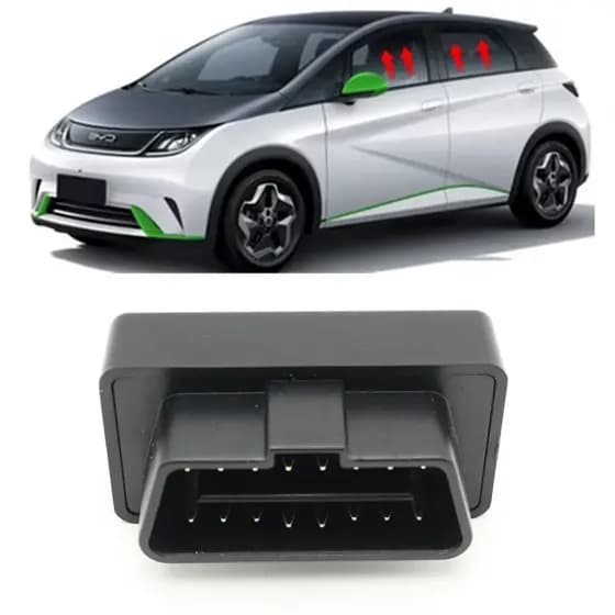 Levantador De Janela Elétrica Automática Para Carro , Módulo OBD Plug and Play Mais Próximo BYD Golfinho Mini Atto 2 Gai