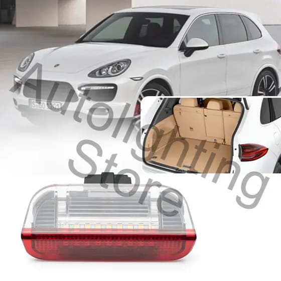 Para Porsche Cayenne 958 2011-2018 970 Panamera LED Vermelho Compartimento De Bagagem Do Carro Luz Tronco Boot Lâmpadas