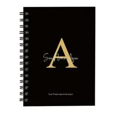 Caderno Personalizado Moderna Letra Cores 14x20 cm