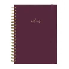 Caderno Capa Dura Colegial Plus Feminino Solid Colors