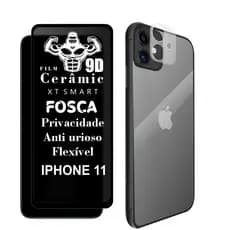 Película Privacidade 9D para IPhone 11| Película Traseira | Película da Câmera