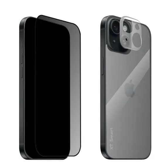 Película Privacidade 9D Fosca Para IPhone 15 | Película Traseira 9D | Película da Câmera 3D