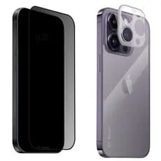 Película Privacidade 3D Para IPhone 14 Pro Max | Película Traseira 9D | Película da Câmera 3D