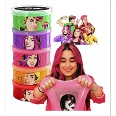 Slime Gelelé Torre 330g Dos Rosa Youtubers 5 Cores