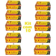 Kit 10 Caixas Tinta Guache 15ml Alcalex - 6 Cores Vibrantes