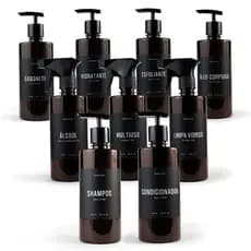 Frasco Ambar Luxo 500 ml - Diversos Modelos - Pump, Gatilho e Mini Gatilho - Black Premium