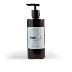 Frasco Ambar Álcool Gel Luxo - 500 ml - Qualidade Premium