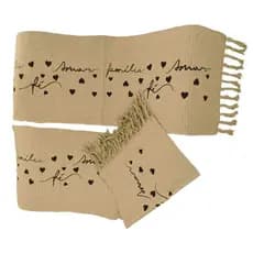 Kit Passadeira Para Cozinha De Tear 3 Peças Promoção Barato Decoração Desconto