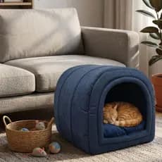 Casinha Toca Para Gato Cachorros Pequeno Porte Pet Até 10kg