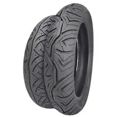Kit Par Pneu Modelo Sport Demon 110/70-17 54H TL + 140/70-17 66H TL Original Yamaha Mt03 Fz25 R3 Honda z400 Twister 250