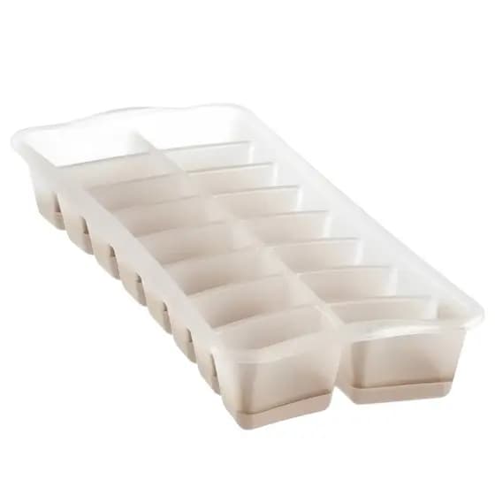 Gelo Forma Com Base De Silicone Flexível e Corpo Plástico Tira Fácil 16 Cubos Sanremo
