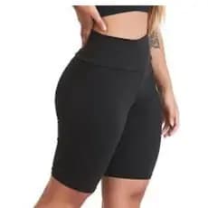 bermuda legging suplex ciclista lisa feminina cintura alta academia não fica transparente