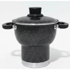 Cuscuzeiro Grande Tradicional Reforçado 1.2L Panela Cuscuz Cuscuzeira