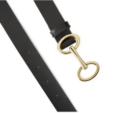 Cintos Feminino 2.8CM Moda com Fivela Metal Dourado