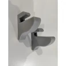Suporte Bico de Tucano 15mm Cinza 10 Peças