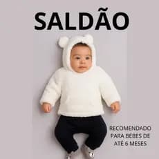Casaco Teddy Saldão Barato Menina Menino Unissex