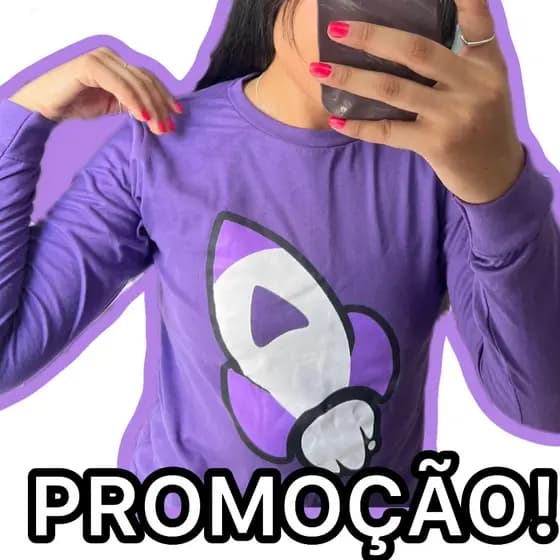 Blusa de frio manga longa Emily e Vick para ir pra escola Infantil Juvenil Envio rápido Os Rosa Youtouber