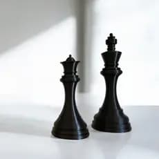 Peça de xadrez Rei e Rainha Decoração Decorativas Rei e Rainha Enfeite Sofisticado Sala Escritório