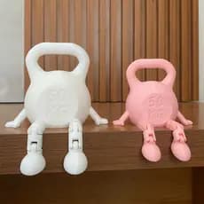 Peso decorativo articulado decoração fitness Kettlebell Academia
