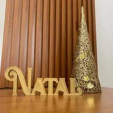Letreiro Natal Decoração