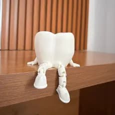 Dente Decorativo Articulado Decoração para Consultórios