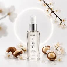 Óleo Reparador de Pontas Antifrizz Nutrição e Brilho Sérum Capilar Luxel Magic Light