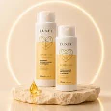 Kit Shampoo + Condicionador - Love Hair Gold - 300ml - LUXEL