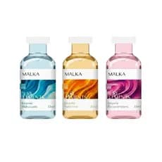 Tratamento Capilar Completo Hidratação Nutrição Reconstrução Ampolas Profissionais Malka 3x13ml
