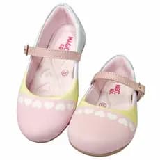 Sapatilha Infantil Feminina Colorida Corações, Magicc Kids (1203)