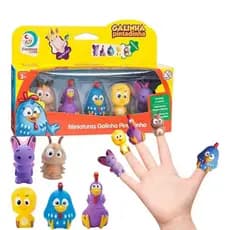 Dedoche Miniaturas Galinha Pintadinha - Cardoso Toys