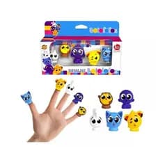 Bonecos Miniaturas Turma Dos Bolofofos - Dedoche