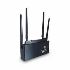 SUPORTE PARA ROTEADOR WIFI ORGANIZADOR DE FIOS, CASE PARA WIFI 3D PRETO