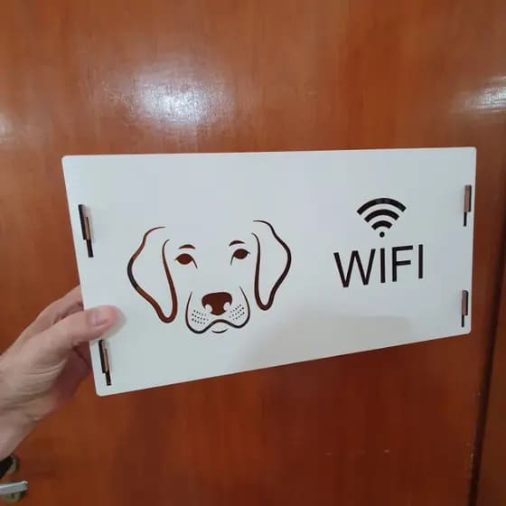 Suporte case roteador wifi dog