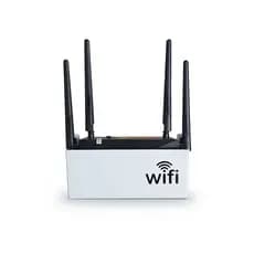 caixa, case, suporte para roteador wifi de Internet. 3d wifi