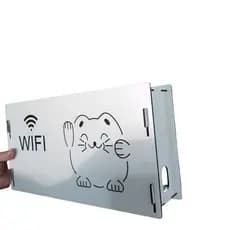 Suporte wifi roteador modelo gatinho