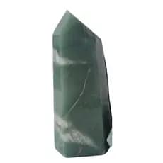 Pedra Natural Ponta Aventurina Verde Misto 700 a 800 gramas