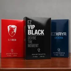 Perfumes Masculinos Kit 3und 100ml Eau de Toilette Alta Fixação