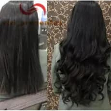 Aplique Extensão de Cabelo  100% Organico  tic-tac - Ondulado -