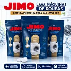 Jimo Pastilha de Limpeza Para Máquina de Lavar Roupa Lava Maquina Limpa Tambor Tira Odor Anti Mofo