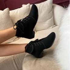 Botinha Feminina com Dobra Moda Inverno 2026