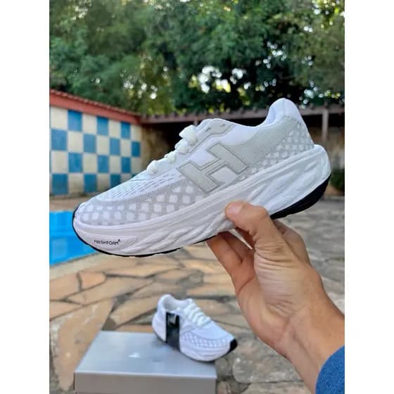 Calçado Esportivo Sola Nuvem Fresh Form H Balance Masculino Feminino Confortável