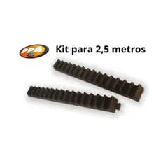 Kit  Gomos Cremalheira Portão PPA (dente quadrado)