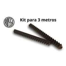 kit com 12 Gomos de Cremalheira para  Portão deslizante  ROSSI (dente redondo)