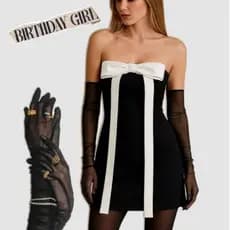 Vestido tubinho sofisticado em alfaiataria Laço O vestido perfeito para sua festa e ensaio fotográfico de anivérsario