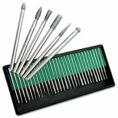 Kit 30 Brocas Diamantadas Lixa Eletrica Unhas de Gel Profissional Manicure