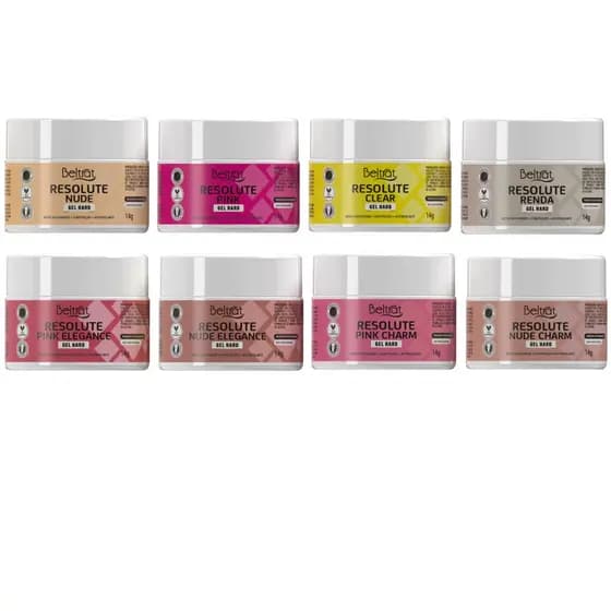 Gel Para Unha Resolute 14g - Beltrat - Unhas de Gel