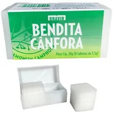 Bendita Cânfora 8 Tabletes Multiuso 28g